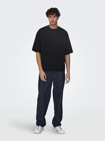 Only & Sons MILLENIUM T-SHIRT BLACK