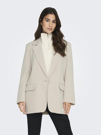 Only WOMEN'S LANA-BERRY BLAZER PUMICE STONE