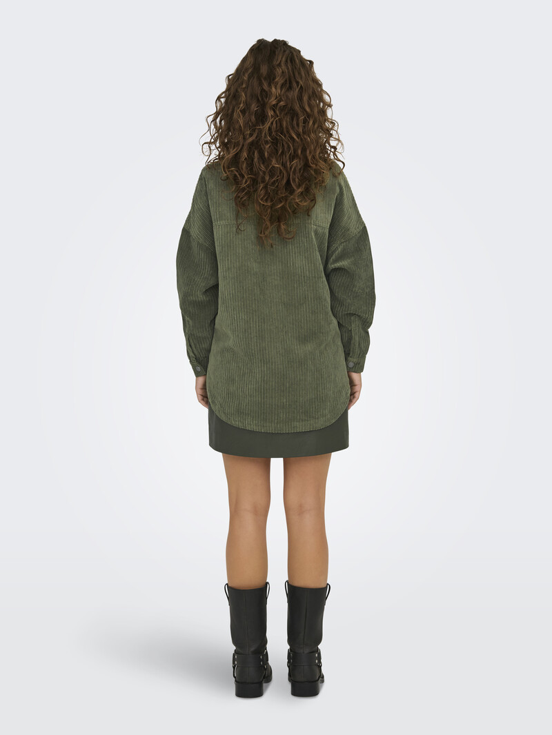 Only FEMMES JANINE-RAI LS CORD JACKET KALAMATA