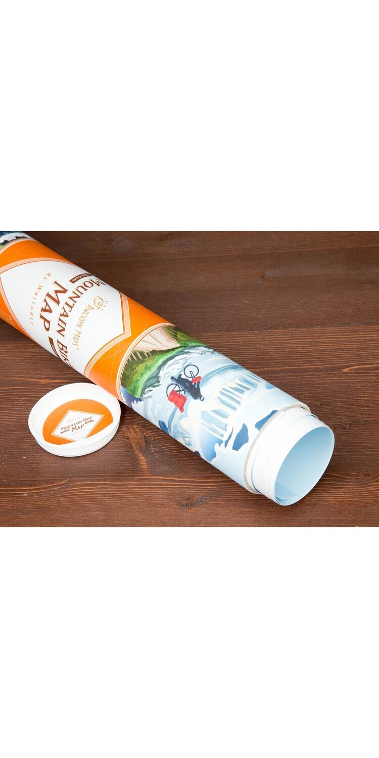 GLOBE TROTT-AIR MOUNTAIN BIKE MAP