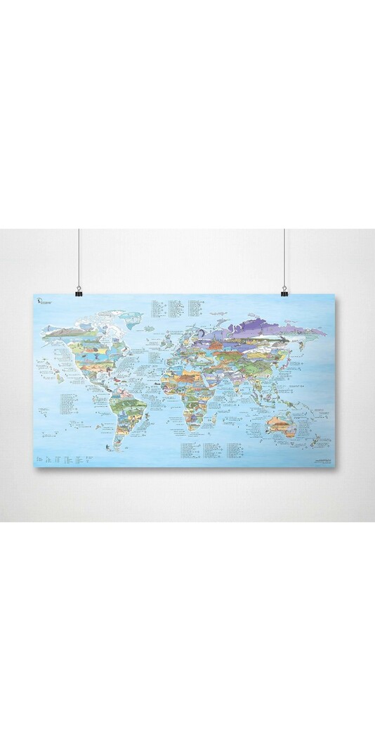 GLOBE TROTT-AIR 286 KITE SURF MAP