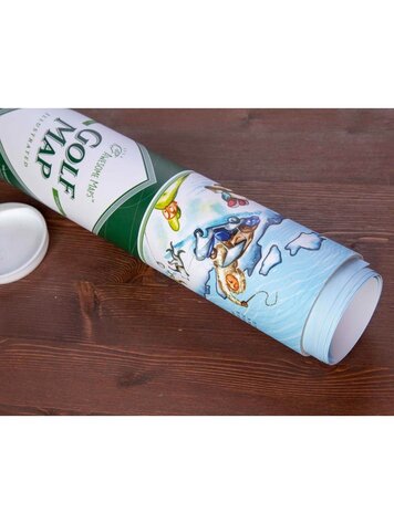 GLOBE TROTT-AIR 217 GOLF MAP