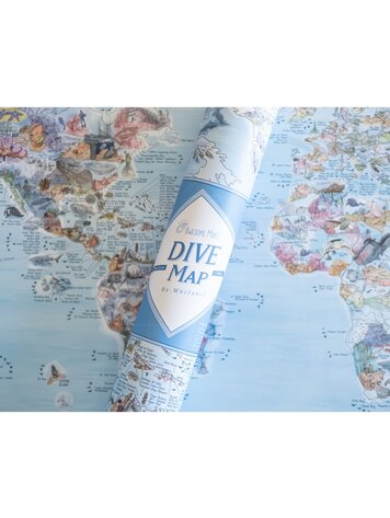 GLOBE TROTT-AIR 187 DIVE MAP