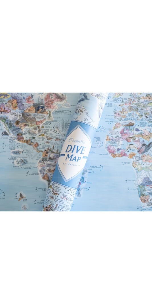 GLOBE TROTT-AIR 187 DIVE MAP