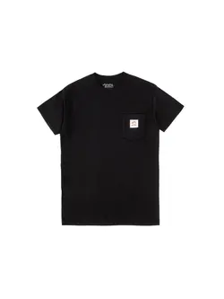 Mehrathon HOMMES WORKLESS POCKET TEE BLACK