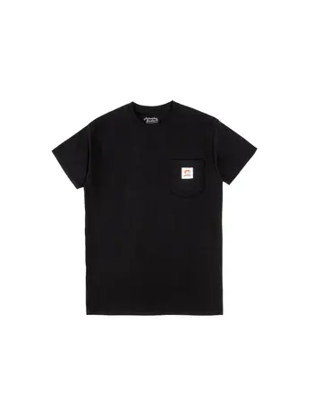Mehrathon MEN'S WORKLESS POCKET TEE BLACK