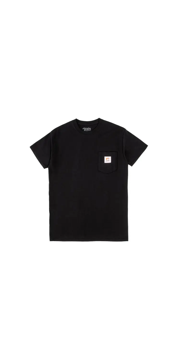 Mehrathon MEN'S WORKLESS POCKET TEE BLACK