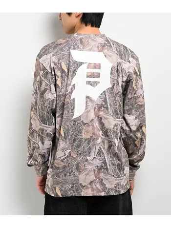 Primitive HOMMES DIRTY P GINZA REAL TREE LS CAMO