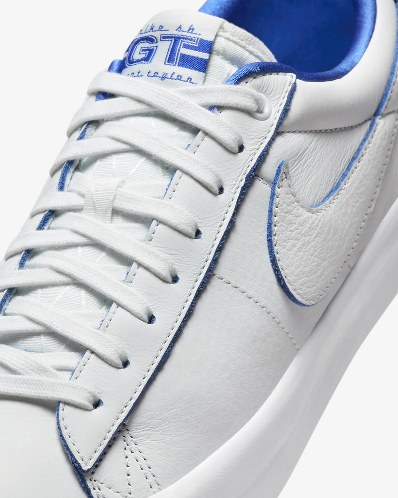 Nike SB HOMMES BLAZER LOW PRO GT PREMIUM SUMMIT WHITE/GAME ROYAL