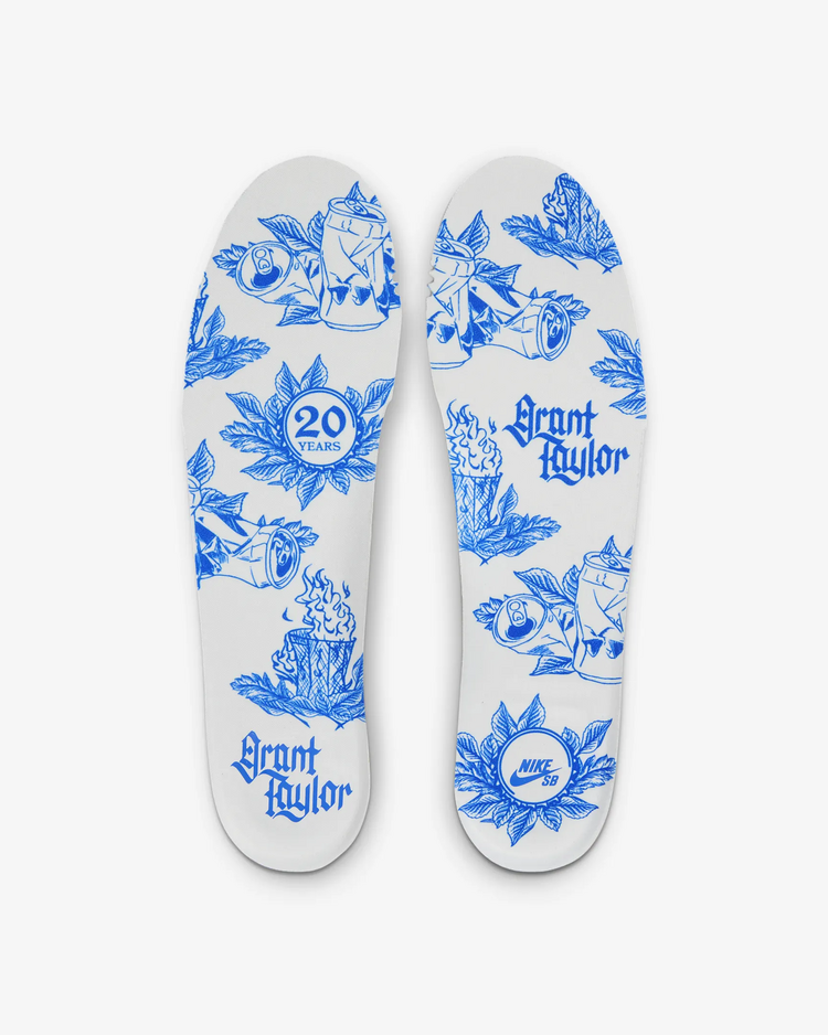 Nike SB HOMMES BLAZER LOW PRO GT PREMIUM SUMMIT WHITE/GAME ROYAL