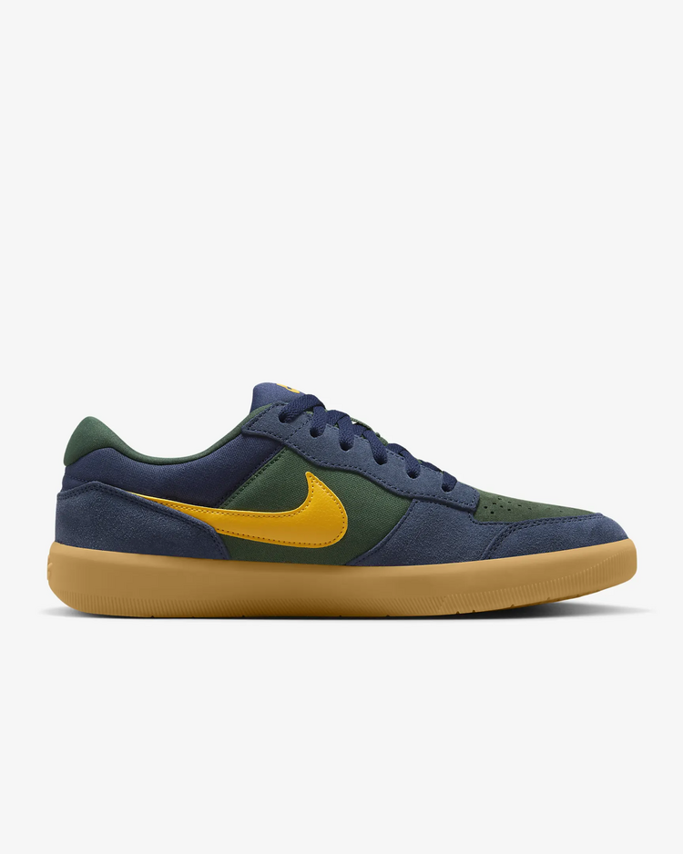 Nike SB MEN'S FORCE 58 MIDNIGHT NAVY/UNIVERSITY GOLD/FIR