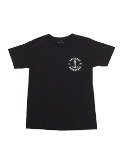 Universe Boardshop HOMMES ANCRE T-SHIRT BLACK/SAND