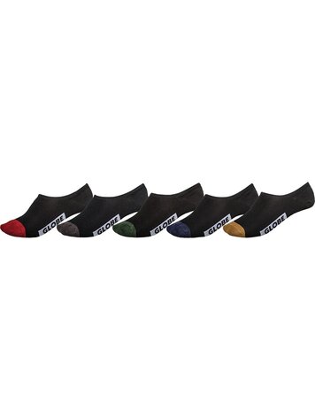 Globe DIP INVISIBLE SOCKS 5 PACK