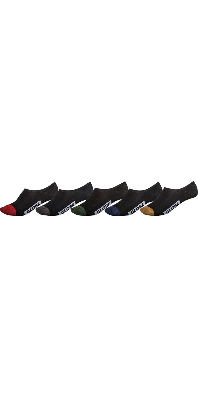 Globe DIP INVISIBLE SOCKS 5 PACK