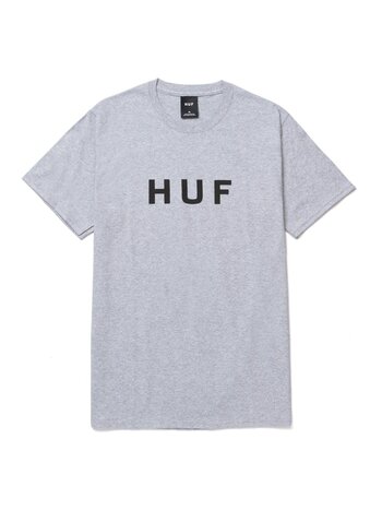 HUF HOMMES ESSENTIALS OG LOGO HEATHER GREY