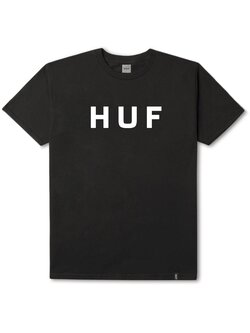 HUF HOMMES ESSENTIALS OG LOGO BLACK