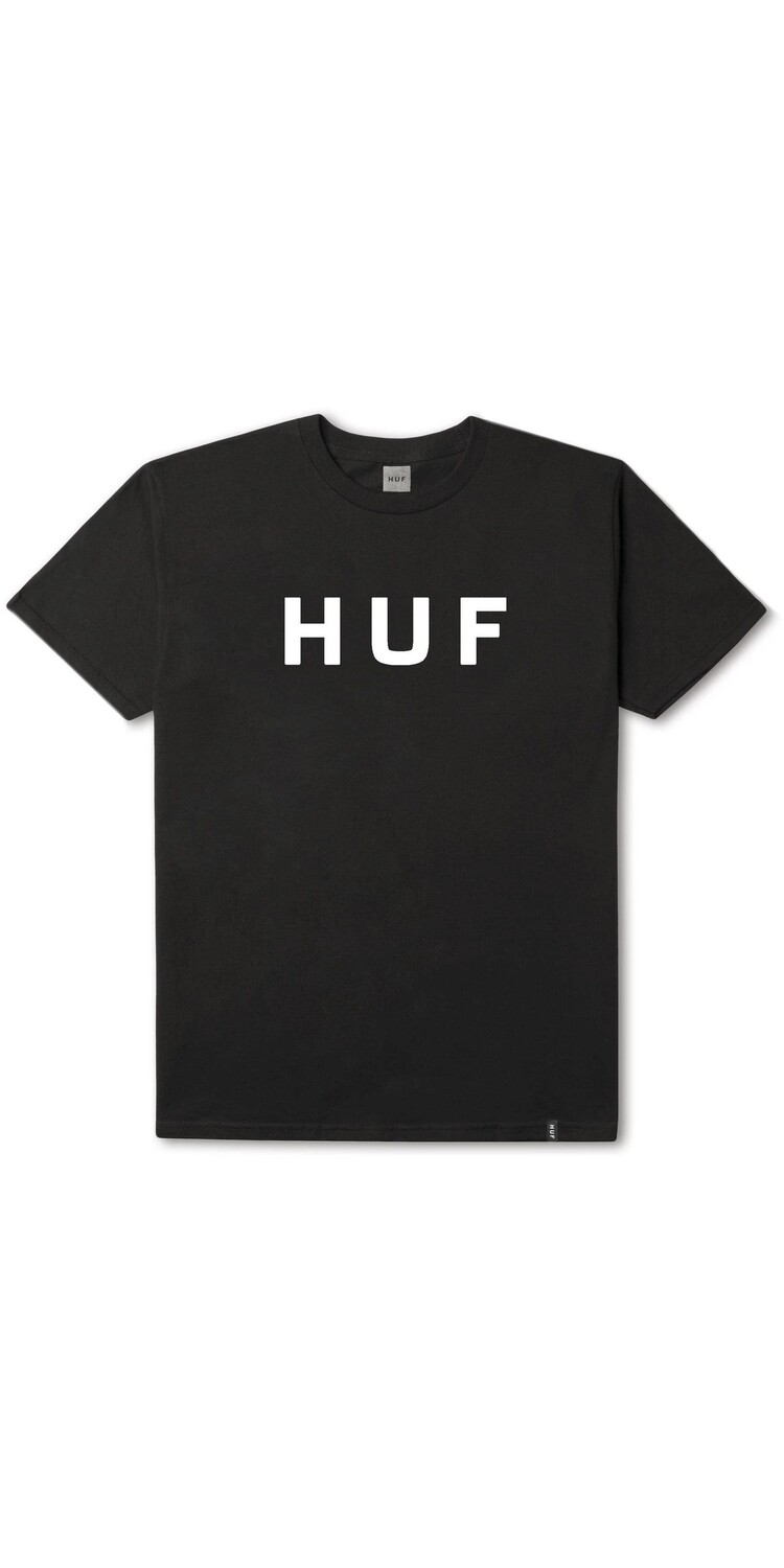 HUF MEN'S ESSENTIALS OG LOGO BLACK