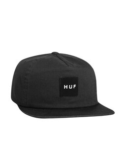 HUF HOMMES ESSENTIALS UNSTRUCTURED BOX BLACK