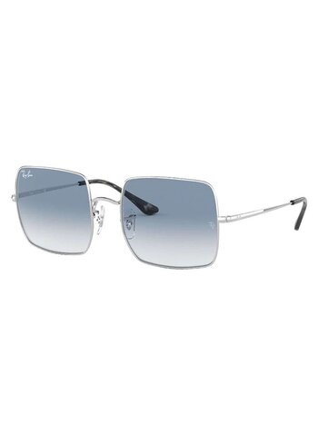RAY BAN SQUARE SILVER/PHOTO AZURE GRADIENT BLUE