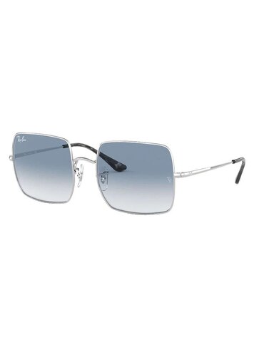 RAY BAN SQUARE SILVER/PHOTO AZURE GRADIENT BLUE