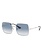 RAY BAN SQUARE SILVER/PHOTO AZURE GRADIENT BLUE