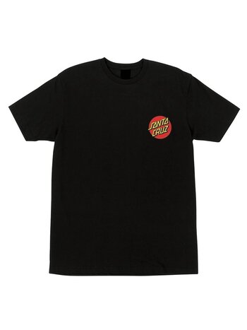 Santa Cruz MEN'S CLASSIC DOT CHEST BLACK