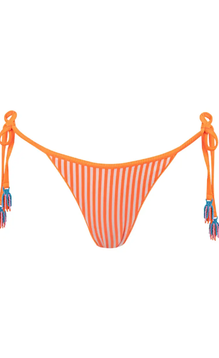 Maaji Swimwear NEON ORANGE TULUM BIKINI BOTTOM