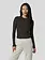 Vuori WOMEN'S HALO RUCHED LS DARK JAVA HEATHER