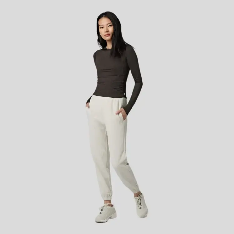 Vuori WOMEN'S HALO RUCHED LS