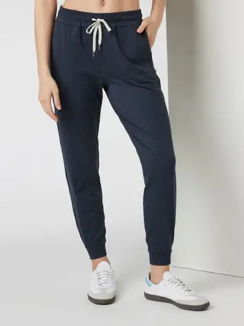 Vuori WOMEN'S PERFORMANCE JOGGER LONG MIDNIGHT HEATHER