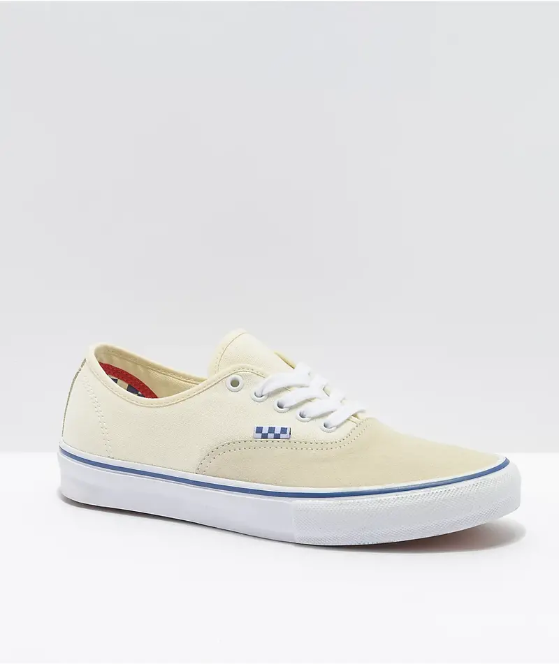 Vans HOMMES SKATE AUTHENTIC OFF WHITE