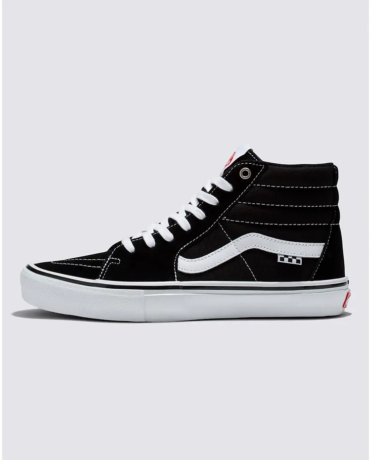 Vans MEN'S SKATE SK8-HI BLACK/WHITE