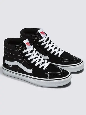 Vans MEN'S SKATE SK8-HI BLACK/WHITE