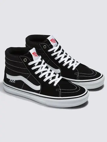 Vans HOMMES SKATE SK8-HI BLACK/WHITE