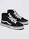 Vans MEN'S SKATE SK8-HI BLACK/WHITE