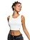 Roxy GOOD KEEPSAKE CROP TOP SNOW WHITE