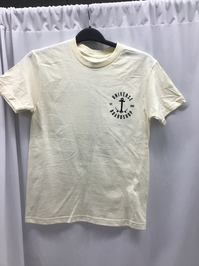 Universe Boardshop HOMMES ANCRE T-SHIRT SAND/BLACK