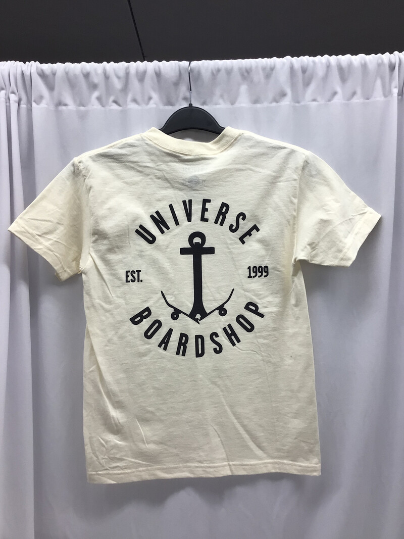 Universe Boardshop MEN'S ANCRE T-SHIRT SAND/BLACK