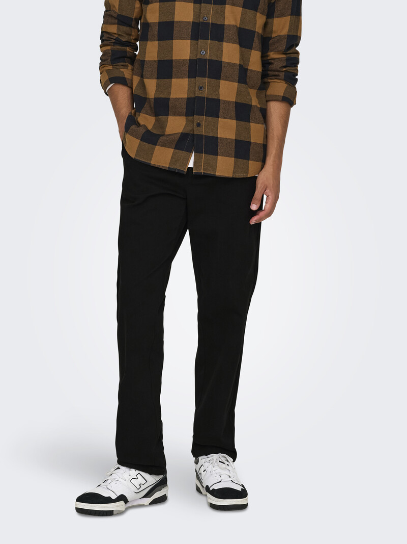 Only & Sons NICKY STRAIGHT 32 BLACK