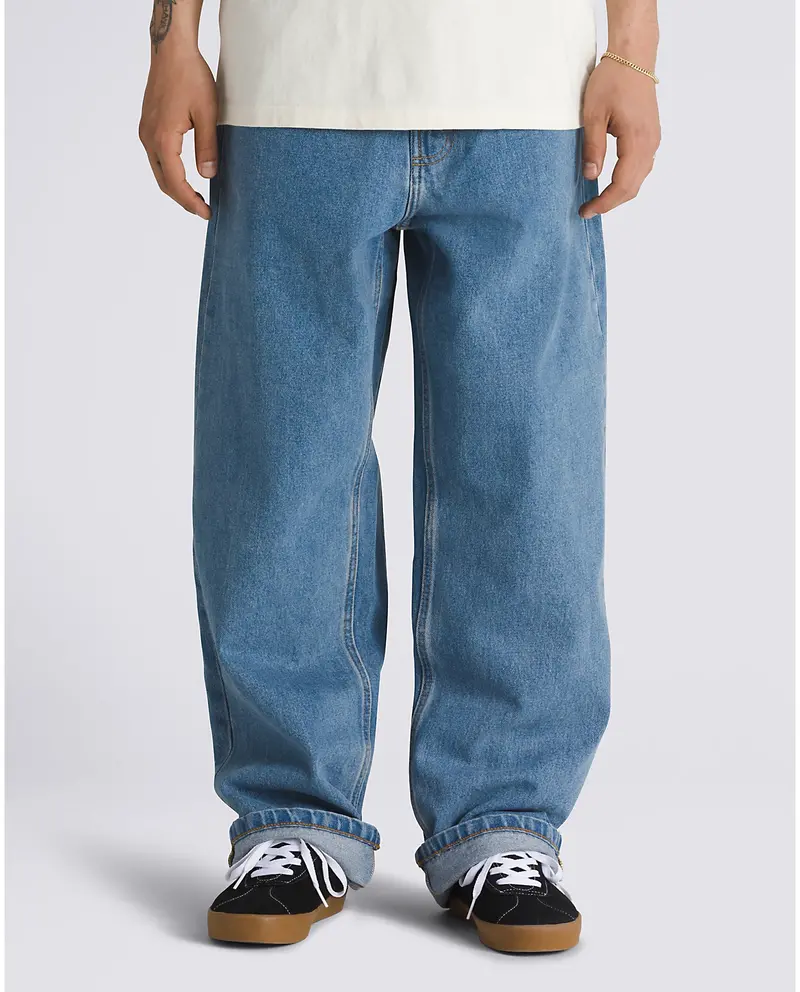 Vans HOMMES CHECK-5 BAGGY DENIM STONEWASH/BLUE