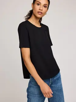Gentle fawn BRIELLE T-SHIRT BLACK