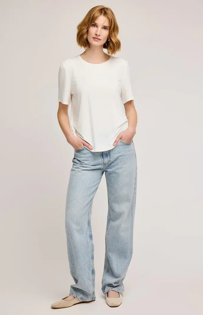 Gentle fawn BRIELLE T-SHIRT WHITE