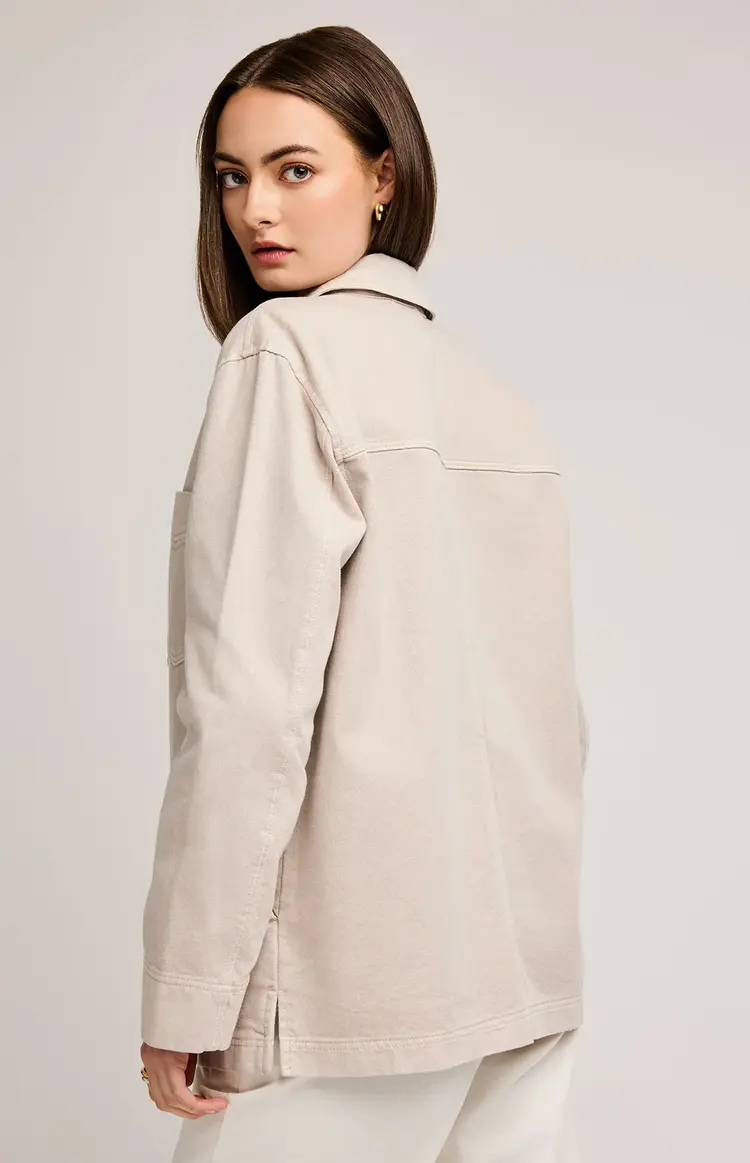 Gentle fawn CASPIAN LS JACKET PEBBLE