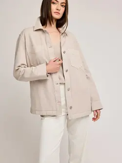 Gentle fawn CASPIAN LS JACKET PEBBLE