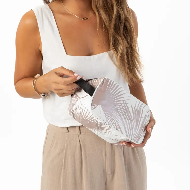 Aloha DAY PALMS DOPP KIT ROSE GOLD