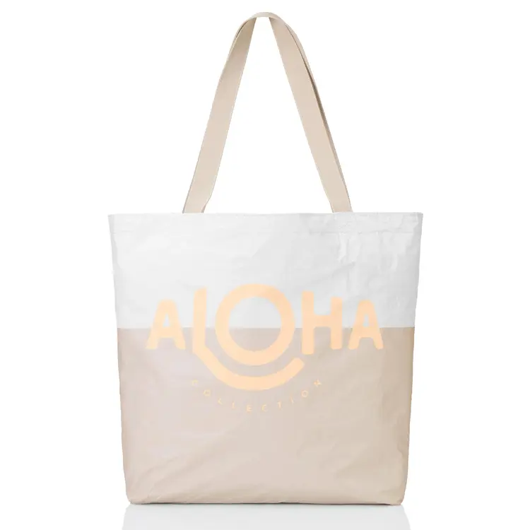Aloha PLUNGE REVERSIBLE TOTE SHERBET/SANDSTONE
