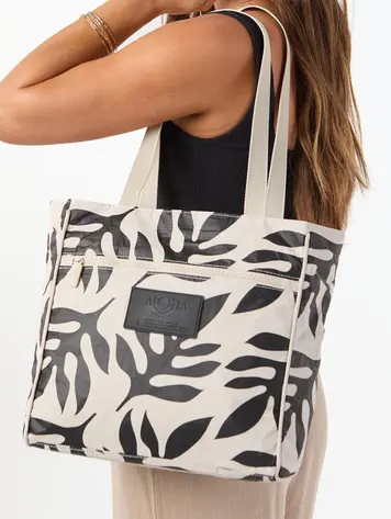 Aloha OLA GO-TO TOTE BLACK/SANDSTONE