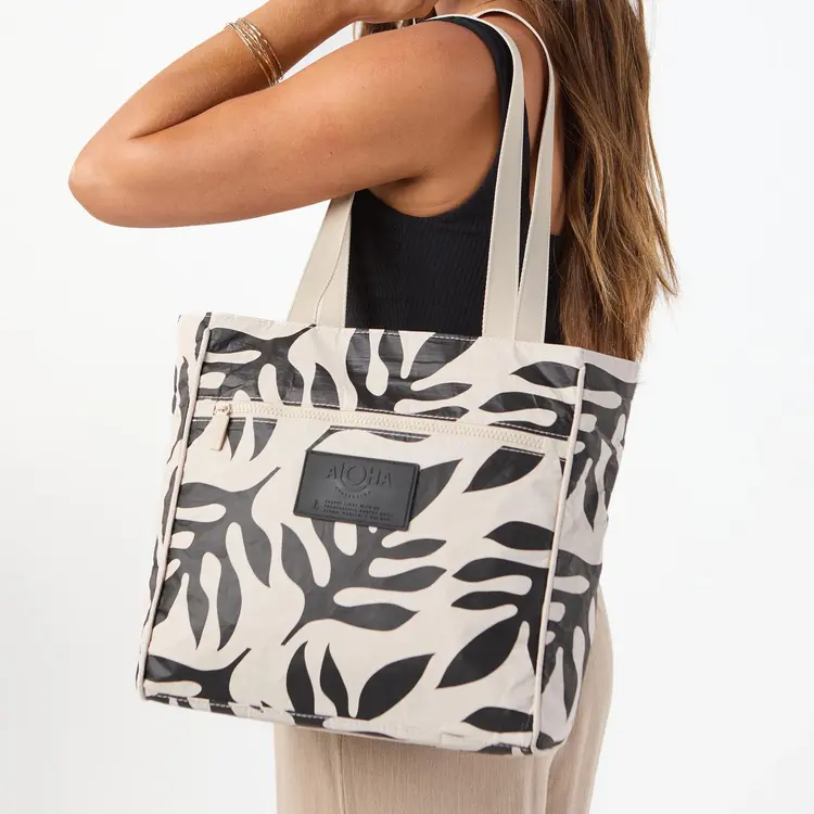 Aloha OLA GO-TO TOTE BLACK/SANDSTONE