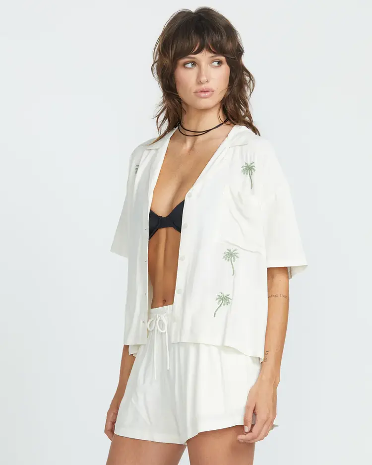 Volcom WOMEN'S SUN STUNNER SHORT SLEEVE