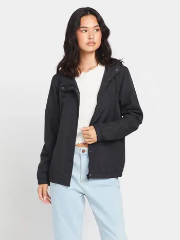 Volcom FEMMES ENEMY STONE JACKET BLACK